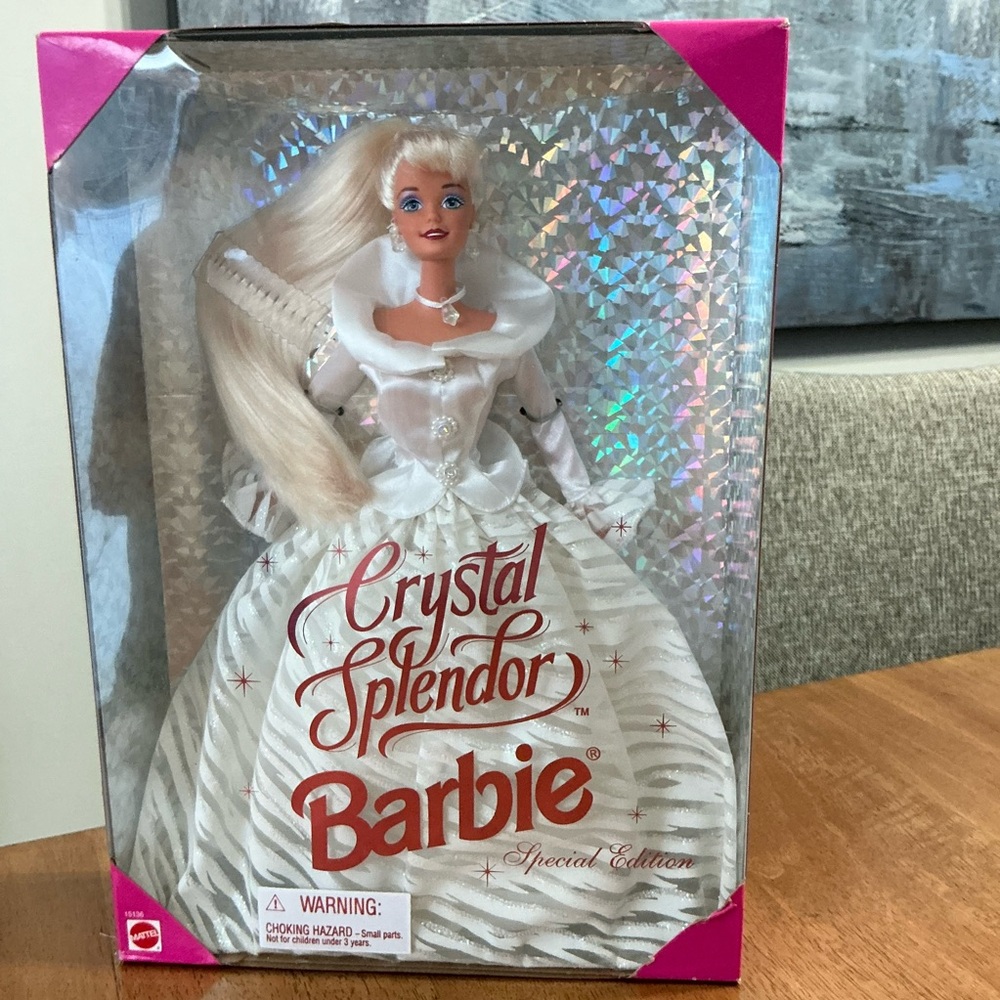 Vintage 1995 Crystal Splendor Barbie Doll Mattel